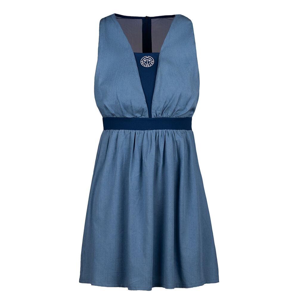 Ankea Jeans Tech 2in1 Robe Femmes - Bleu , Bleu Foncé