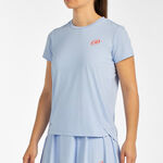 Vêtements Bullpadel Bullpadel Chamuy T-shirt Femmes-Bleu