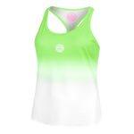 Vêtements BIDI BADU BIDI BADU Crew Gradiant Débardeur Tank Top Femmes-Vert Fluo,Blanc