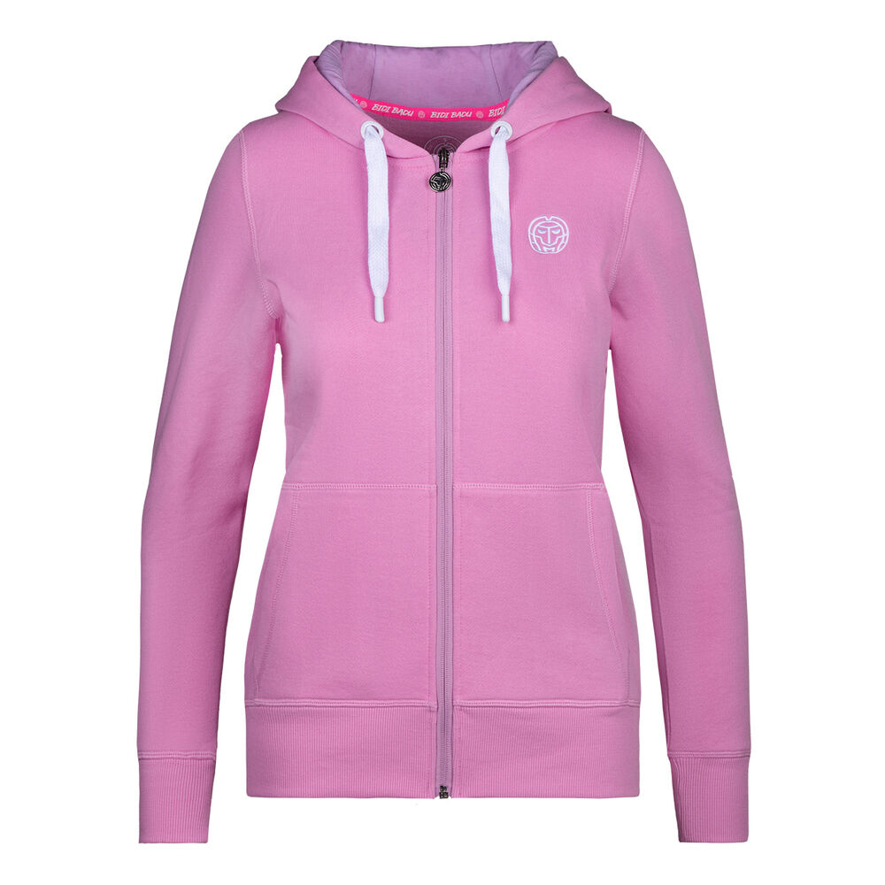 Moana Basic Gilet En Coton Femmes - Rosé, Blanc