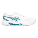 Chaussures de padel ASICS ASICS GEL-DEDICATE 8 PADEL Chaussures padel Hommes-blanc, bleu petrol