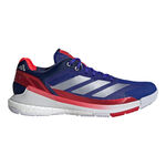 Chaussures de padel adidas adidas Crazyquick Boost Chaussures Padel Hommes-Bleu,Argent