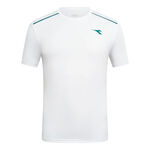 V&ecirc;tements de tennis Diadora Diadora Court T-shirt Hommes-blanc