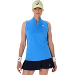 Vêtements de tennis ASICS ASICS Court Débardeur tank top Femmes-bleu