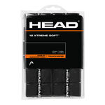 Surgrips HEAD HEAD  Xtreme Soft  Pack de 12 - noir
