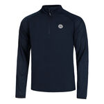 Vêtements BIDI BADU BIDI BADU Crew Haut Manches Longues Hommes-Bleu Foncé