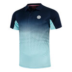 V&ecirc;tements BIDI BADU BIDI BADU Spectrum Spirit Polo Hommes-Bleu Clair,Bleu Fonc&eacute;