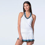 Vêtements Lucky in Love Lucky in Love Stripe Hype Débardeur Tank Top Femmes-Blanc,Multicouleur