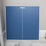 Tischtennis Platte Midsize, blau