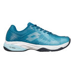 Chaussures de tennis Lotto Lotto Mirage 300 III SPD Chaussures Toutes Surfaces Hommes-Turquoise,Blanc