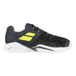 Chaussures de tennis Babolat Babolat Propulse Blast Chaussure Moquette Hommes-Gris,Jaunes Fluo