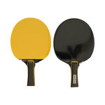 Accessoires fitness Tennis-Point Tennis-Point Ensemble De Tennis De Table + Sac, Plus 3x Bälle-Noir,Jaune