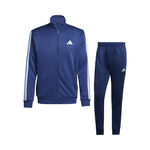 Vêtements adidas adidas 3 Stripes Woven Survêtement Hommes-Bleu Foncé,Blanc