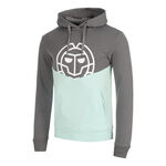 Vêtements BIDI BADU BIDI BADU Lunis Lifestyle Sweat À Capuche Hommes-Gris Foncé, Mint