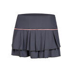 V&ecirc;tements Lucky in Love Lucky in Love Pleat Tier With Piping Jupe Femmes-Gris Fonc&eacute;, Abricot