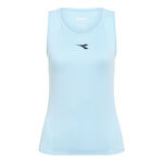 V&ecirc;tements Diadora Diadora L. Icon D&eacute;bardeur Tank Top Femmes-Bleu Clair