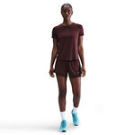 Vêtements Nike Nike Dri-Fit One Mid Rise 2in1 3in Shorts Femmes - rouge foncé, argent
