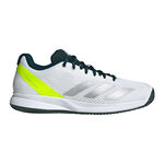 Chaussures de tennis adidas adidas Courtflash Speed 2 Chaussures toutes surfaces Hommes-blanc, jaunes fluo